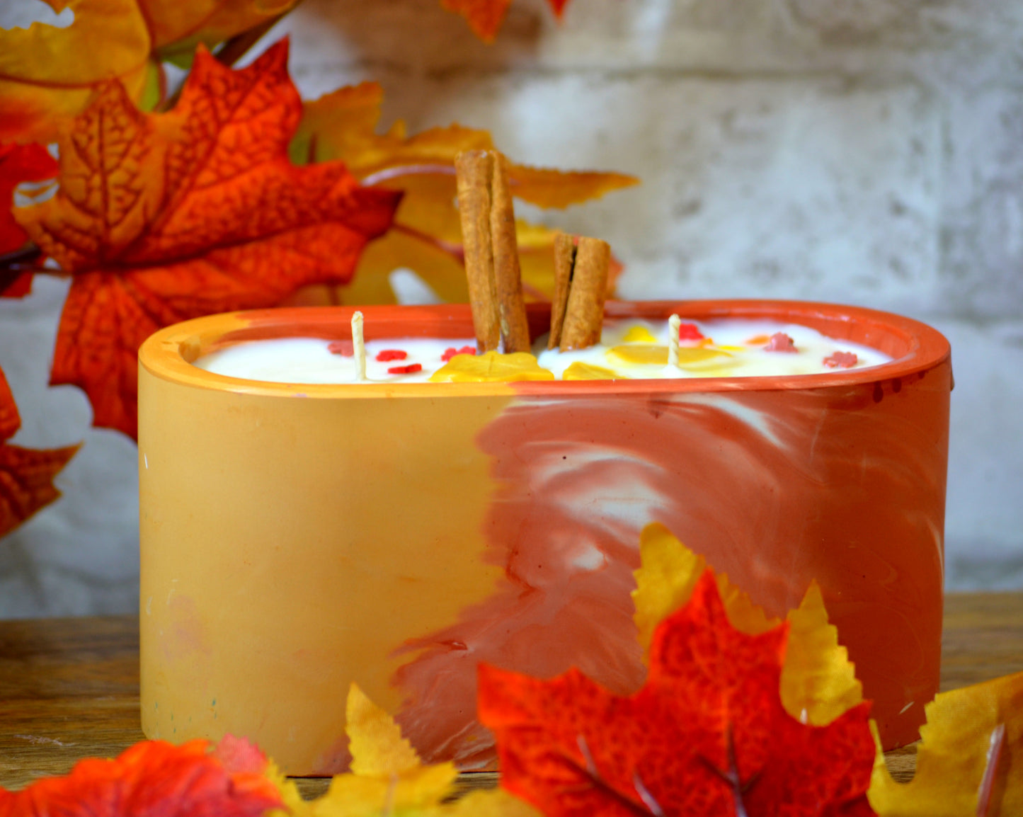 Vela de Soja Canela | Soy Candle Cinnamon.