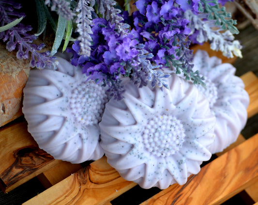 Jabón de Lavanda Natural | Natural Lavender Soap.