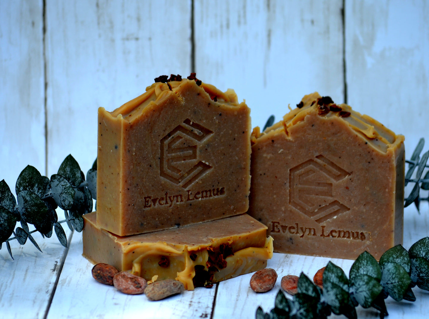 Jabón de Cacao Natural | Natural Cocoa Soap.